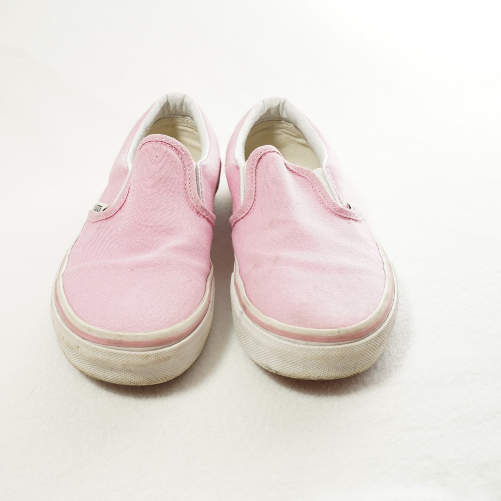 Pink Slip On Vans Size 2.5 Youth